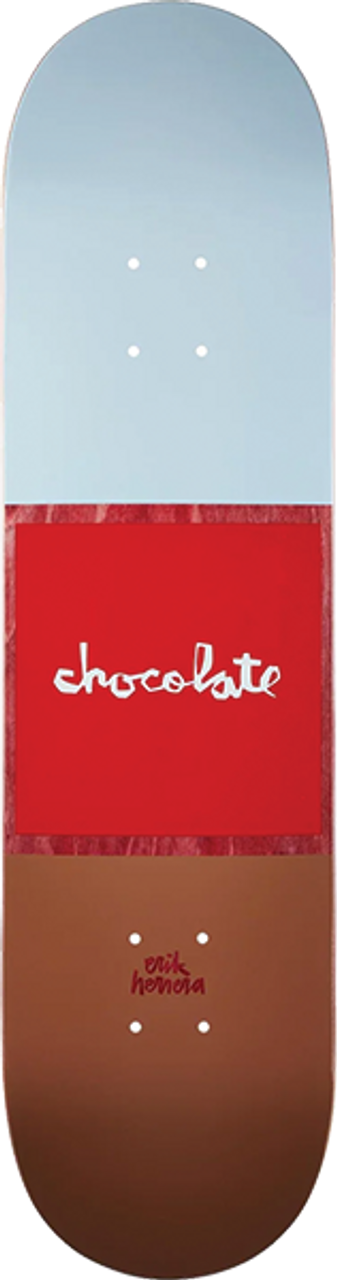 CHOCOLATE HERRERA RED SQUARE SKATEBOARD DECK-8.5
