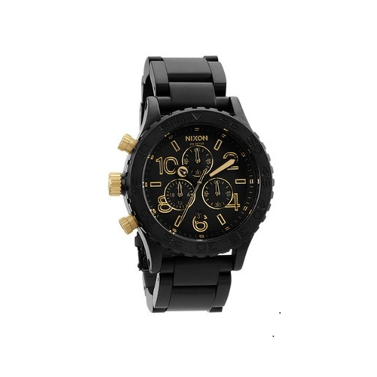 時計 NIXON 42-20 CHRONO GUN N GOLD NIXON 42-20 CHRONO GUN N GOLD