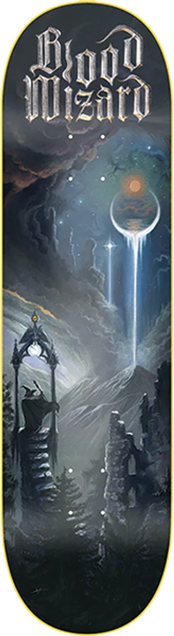 BLOOD WIZARD TEMPLE SKATEBOARD DECK-8.5