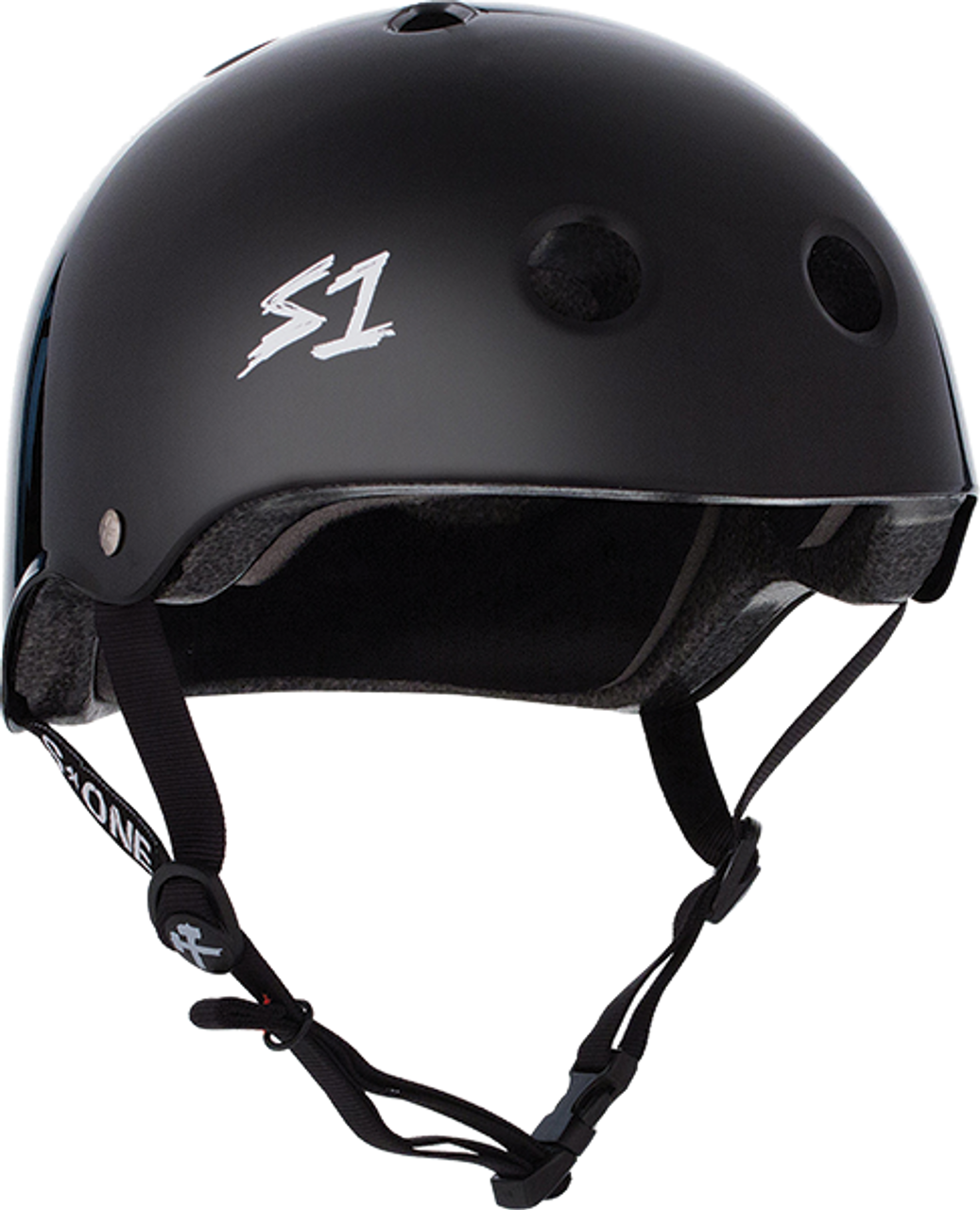 S1 LIFER CERTIFIED HELMET LARGE GLOSS BLK