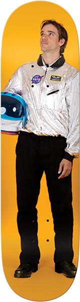 REAL WILKINS ASTRONAUT SKATEBOARD DECK-8.5