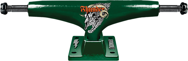 THUNDER TEAM HOLLOW 149 SCREAMING SHADOWHORN GRN TRUCKS SET