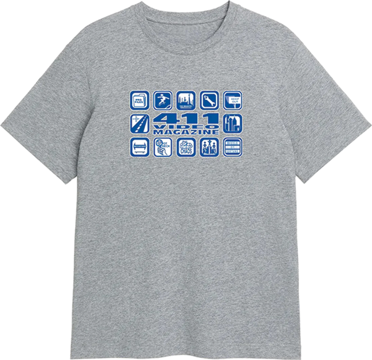 411VM ICONS SS TSHIRT XLARGE ATHLETIC HEATHER