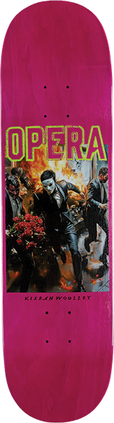 OPERA WOOLLEY MARAUDER SKATEBOARD DECK-8.25 PINK