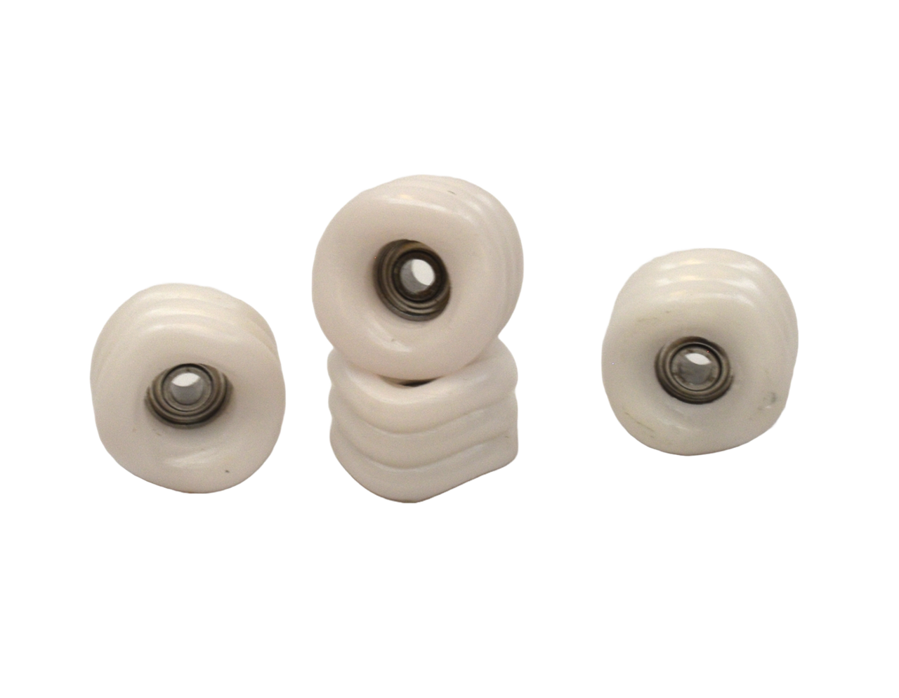 Social Shark Pro Fingerboard Wheels White 70d 8.7mmx6