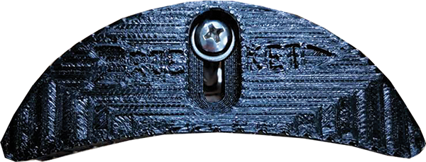 ROCKET LOW-PROFILE FOOTSTOP BLACK