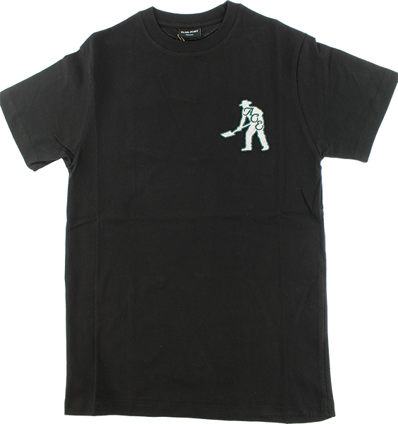 ACE PASSPORT SPADE SS TSHIRT LARGE BLACK