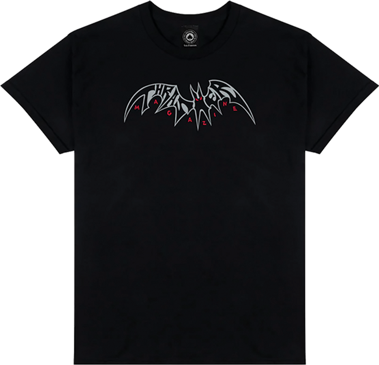 THRASHER SKY RAT BY NECKFACE SS TSHIRT SMALL BLACK