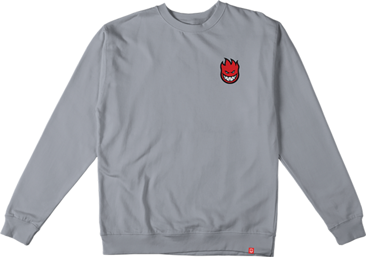 SPITFIRE LIL BIGHEAD FILL CREW/SWT SMALL CEMENT/RED/BLK/WHT