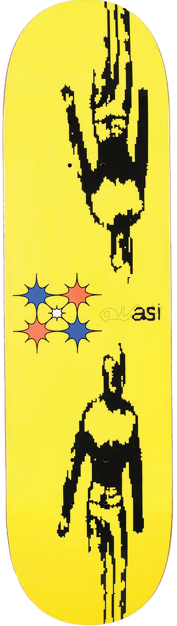 Quasi Reflecta Skateboard Deck Yellow 8.375