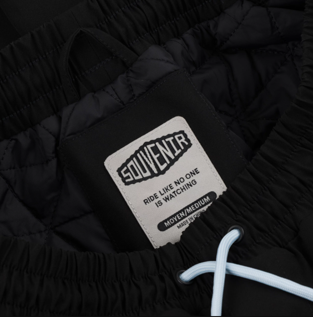 Souvenir Track Snow Pants Mens Black