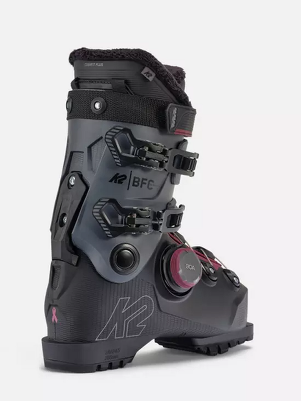 K2 BFC 95 BOA Ski Boots Womens 2026 Grey Ruby K2 BFC 95 BOA Ski Boots Womens 2026 Grey Ruby