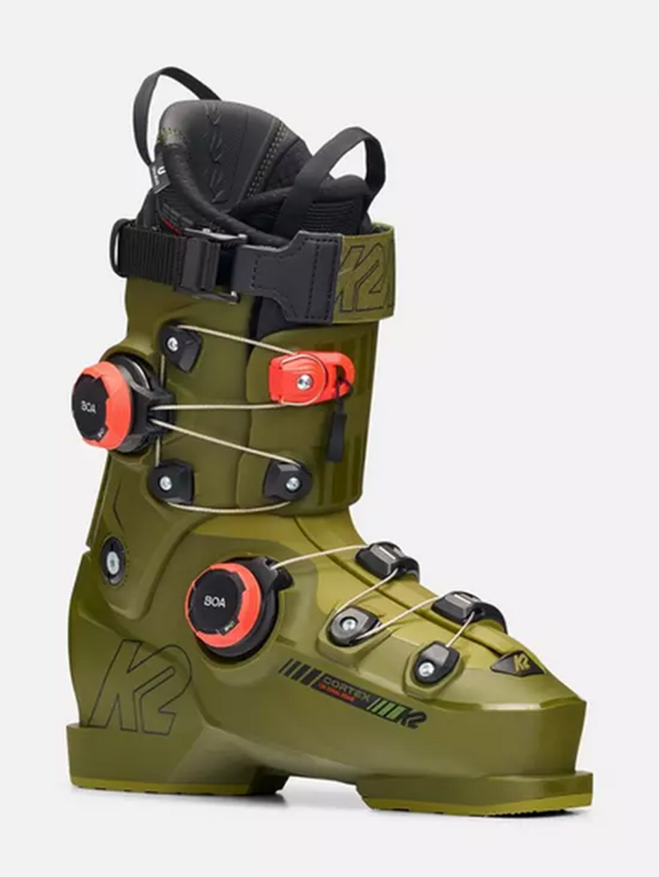 K2 Cortex 130 Zonal Boa Ski Boots Mens 2026 Green K2 Cortex 130 Zonal Boa Ski Boots Mens 2026 Green