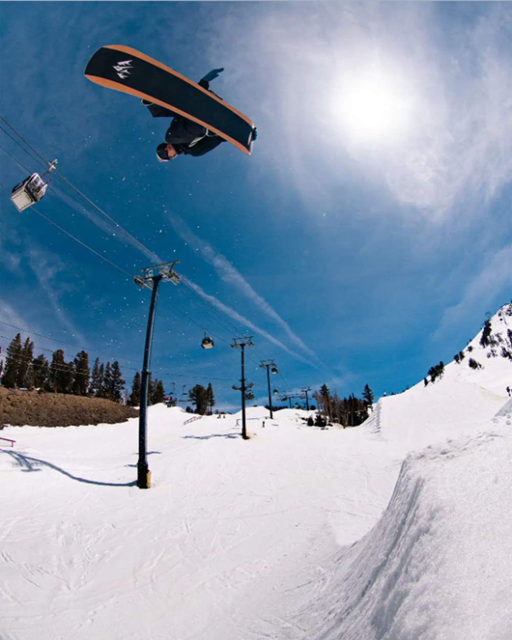 Jones Mountain Twin Pro Snowboard 2026 Black Gold 157