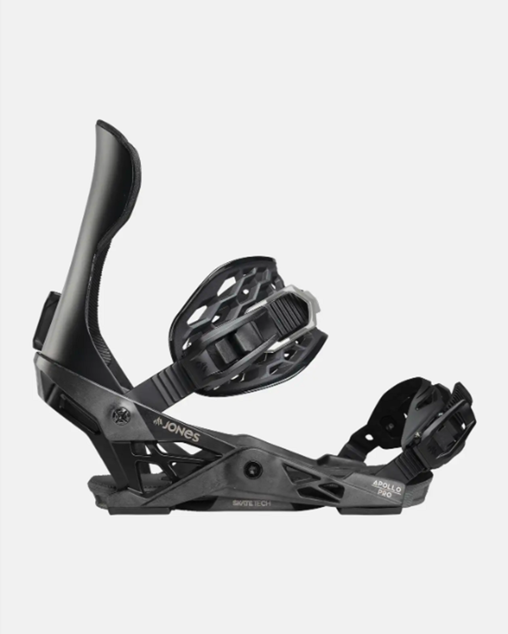 Jones Apollo Pro Snowboard Bindings 2026 Black Medium