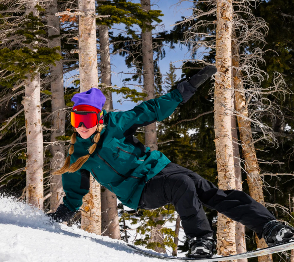 Pit Viper Backslap Snow Goggles Power Surge Red Large