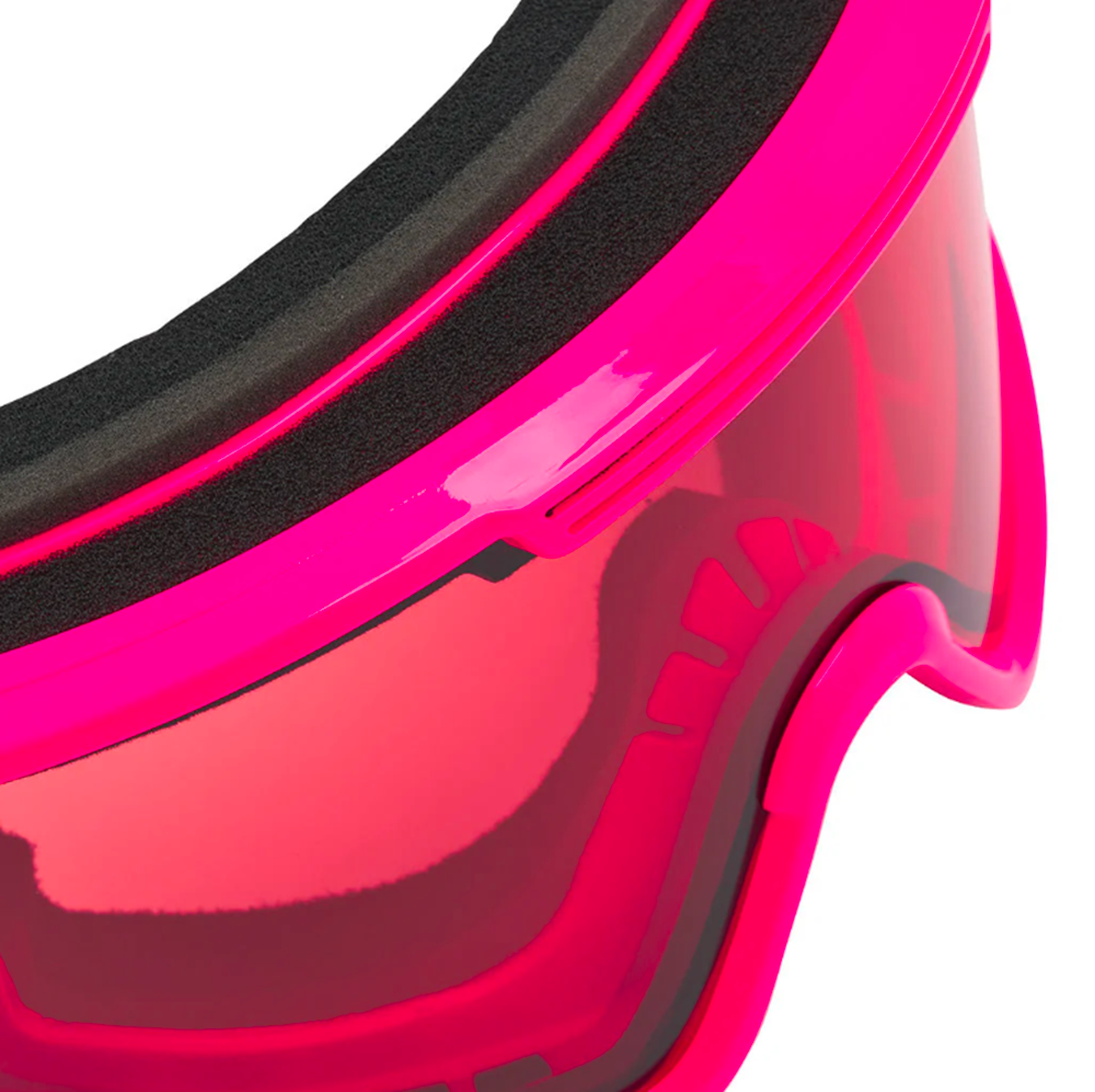 Pit Viper French Fry Snow Goggles Party Mountain Rose Small