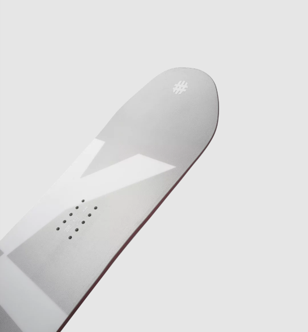 Yes Basic Snowboard 2026 Grey White 158