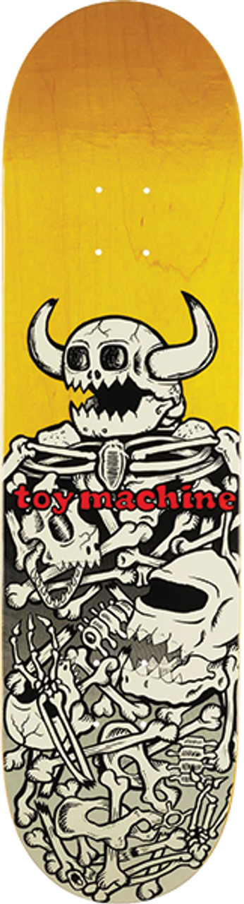 TOY MACHINE DEAD MONSTER SKATEBOARD DECK-8.5 ASSORTED