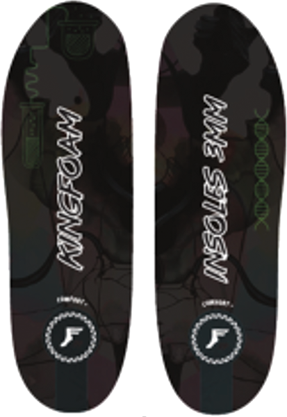 FOOTPRINT KING FOAM FLAT LO BLK CAMO/WHT S (4-7.5)