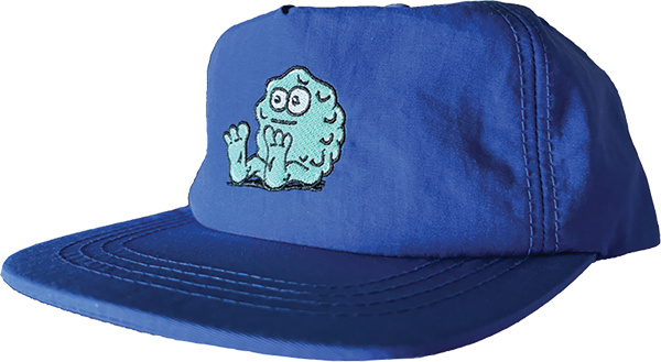 SNOT BOOGER LOGO NYLON HAT BLUE