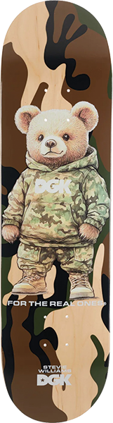 DGK WILLIAMS FTRO SKATEBOARD DECK-8.1