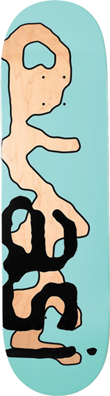 QUASI LOWERCASE SKATEBOARD DECK-8.5 GREEN