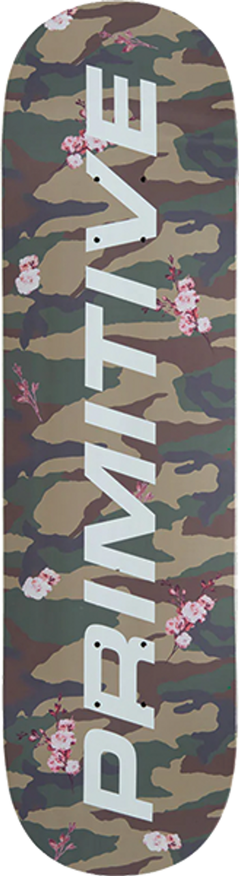 PRIMITIVE OSAKA CAMO SKATEBOARD DECK-8.38 CAMO