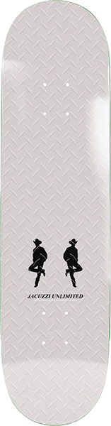 JACUZZI COWBOYS JET SKI SKATEBOARD DECK-8.75 GREY