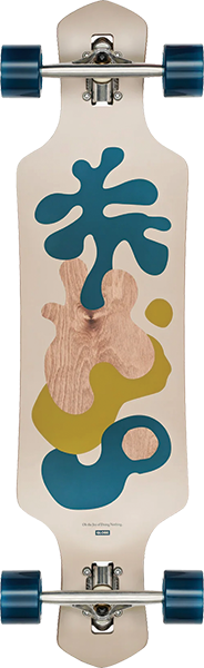 GLOBE GEMINON 35 SKATEBOARD COMPLETE-9x35 DUSK