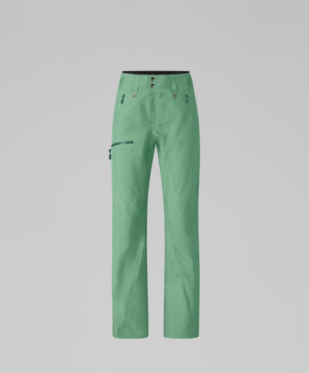 Norrona Lofoten GoreTex Womens Insulated Snow Pants Jungle Green