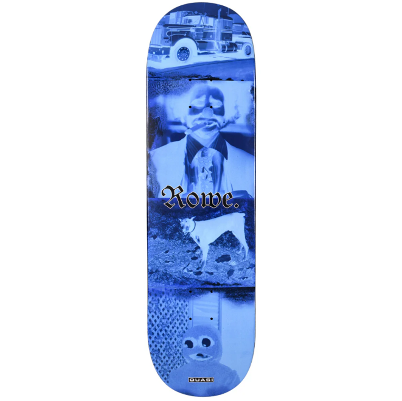 Quasi Rowe ByGone Skateboard Deck Blue 8.5" x 32.125" WB 14.25"