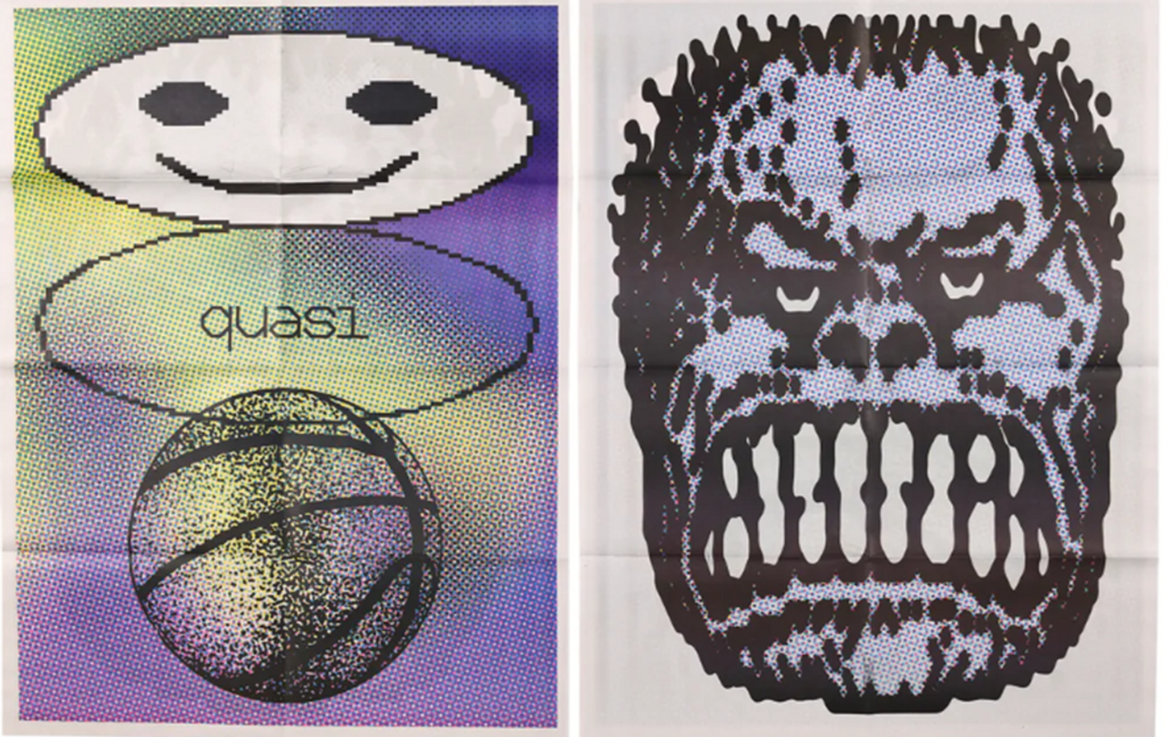 Quasi Orole Skateboard Deck Black White 8.625" x 33" WB 14.75"