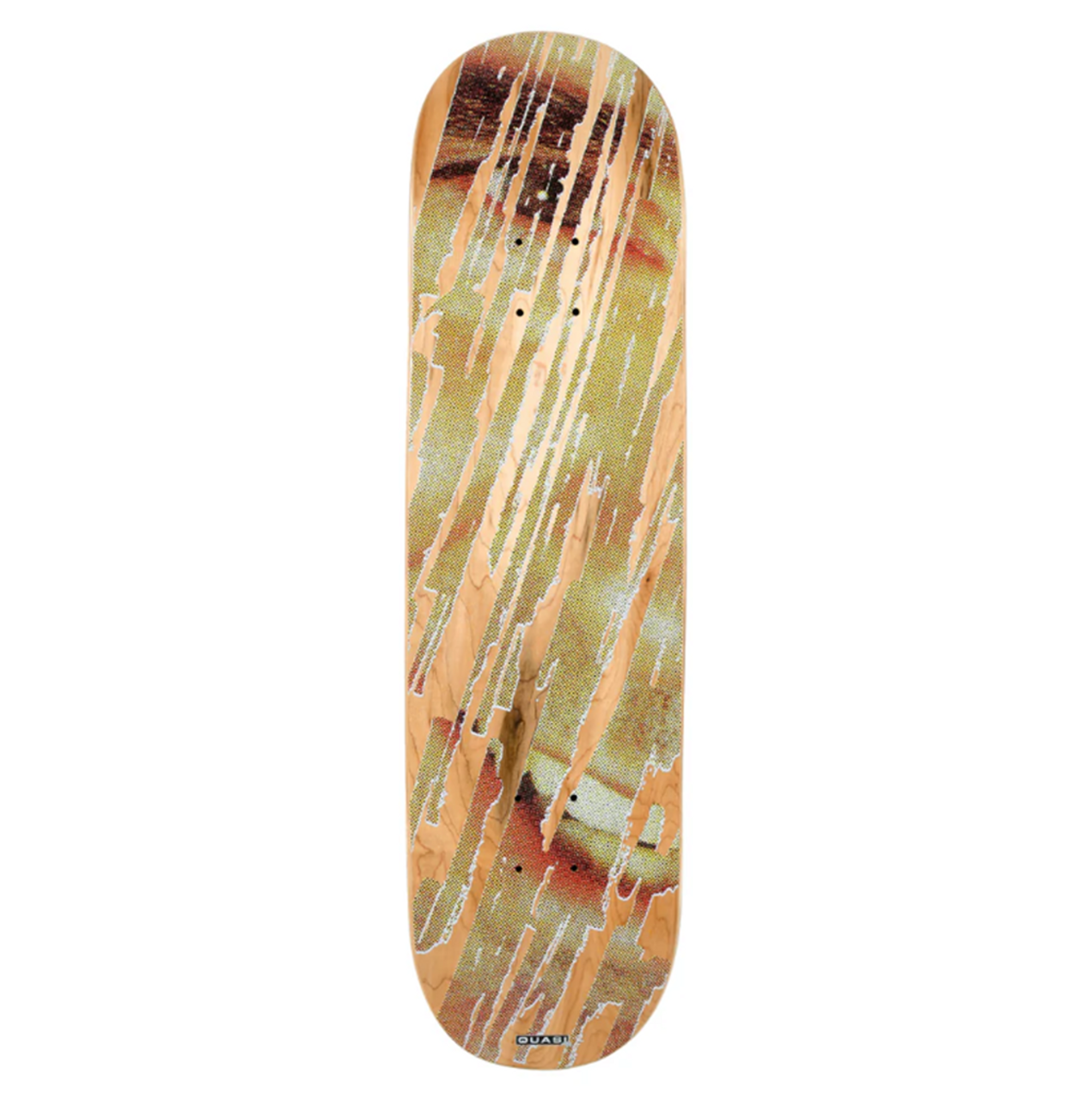 Quasi Erased Skateboard Deck Red 8.125" x 31.75" WB 14.125"