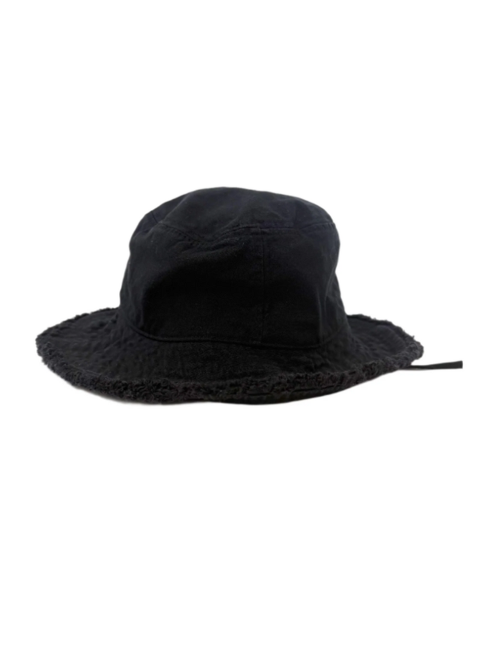 Ghostship Bucket Fringe Hat Black OneSize