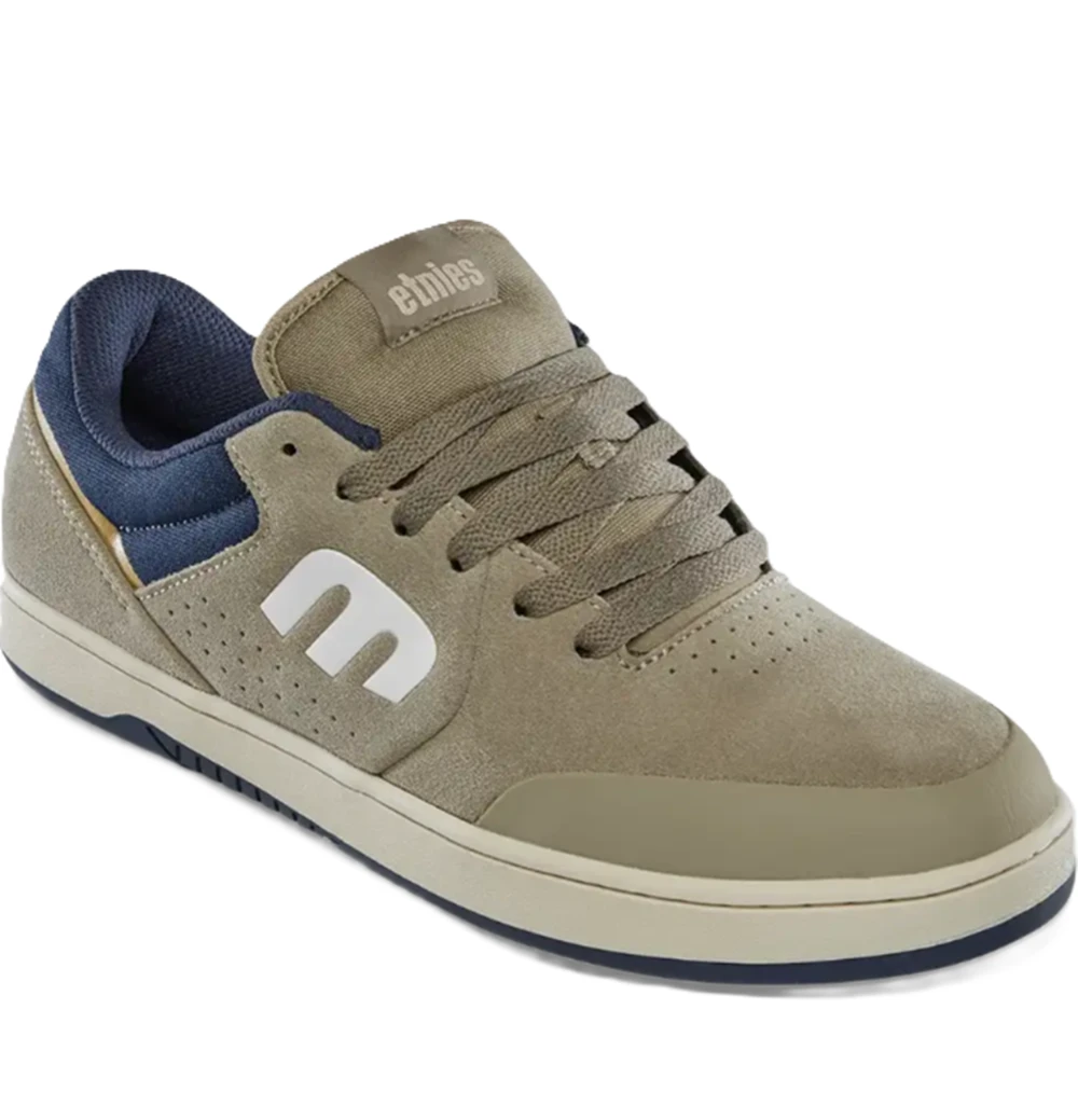 Etnies Marana Skate Shoes Green Blue