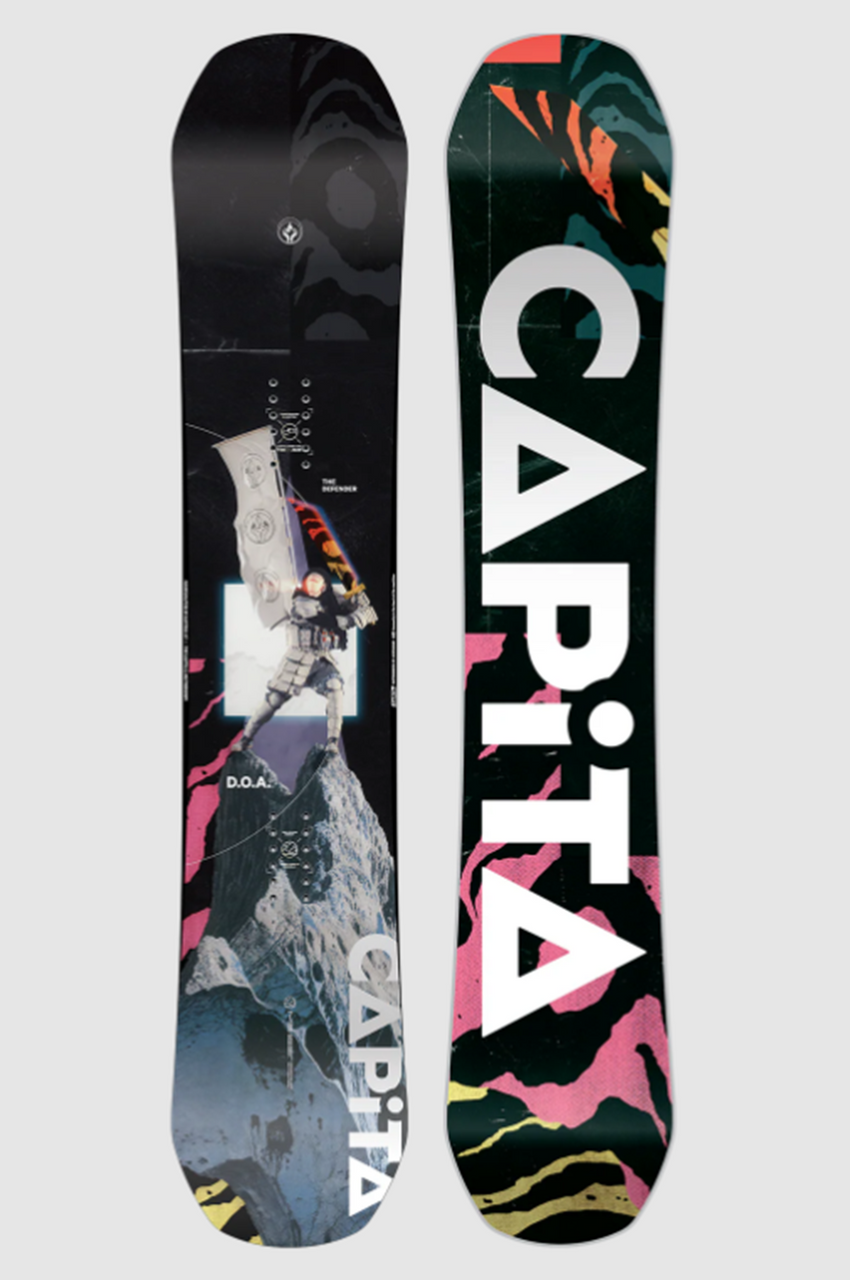 Capita DOA Snowboard 2026 Black 151 WIDE