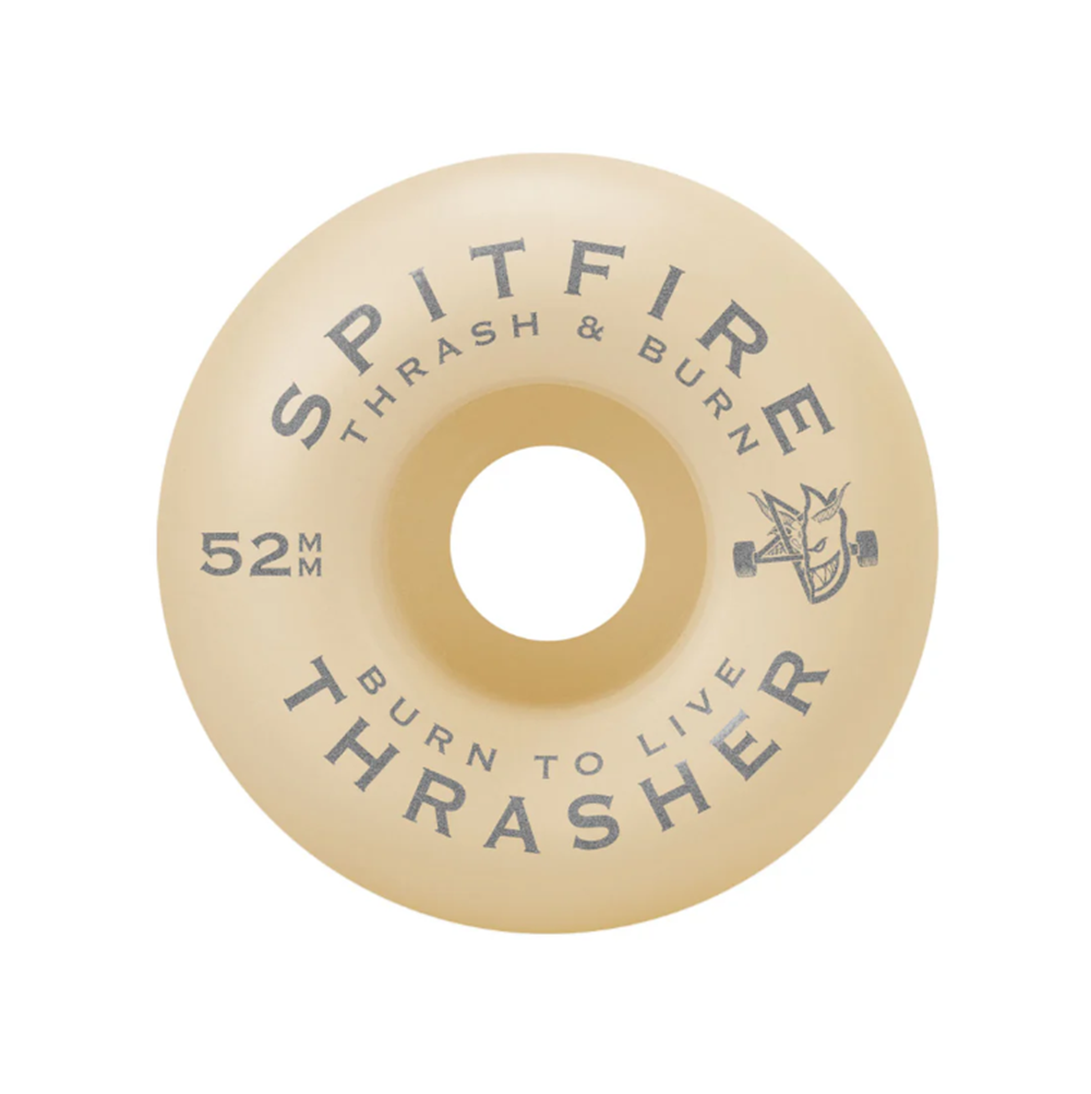 Spitfire Thrasher F4 Classic Wheels Set Orange Swirl 52mm/99a