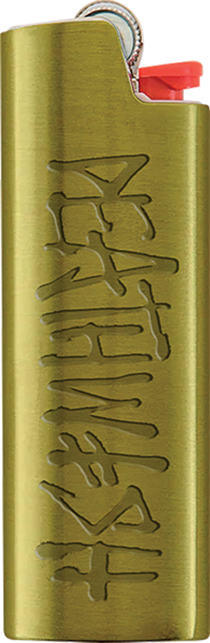DEATHWISH STAY LIT LIGHTER HOLDER GOLD