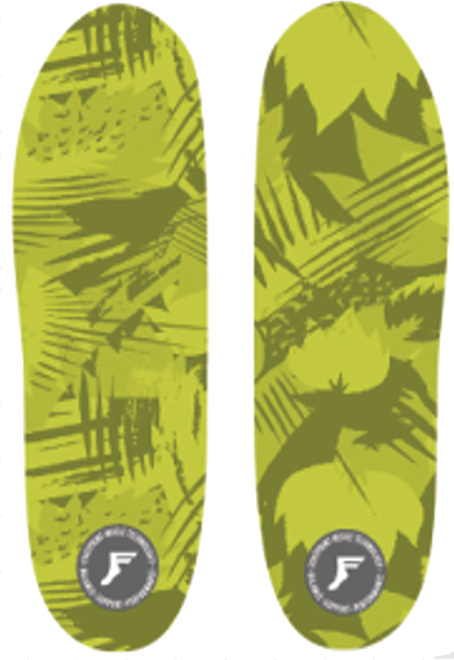 FOOTPRINT KING FOAM FOOTPRINT L 3MM GREEN CAMO 9-14