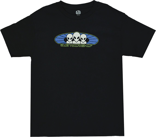 ALIEN WORKSHOP TRI-TONE SPECTRUM SS TSHIRT SMALL BLACK