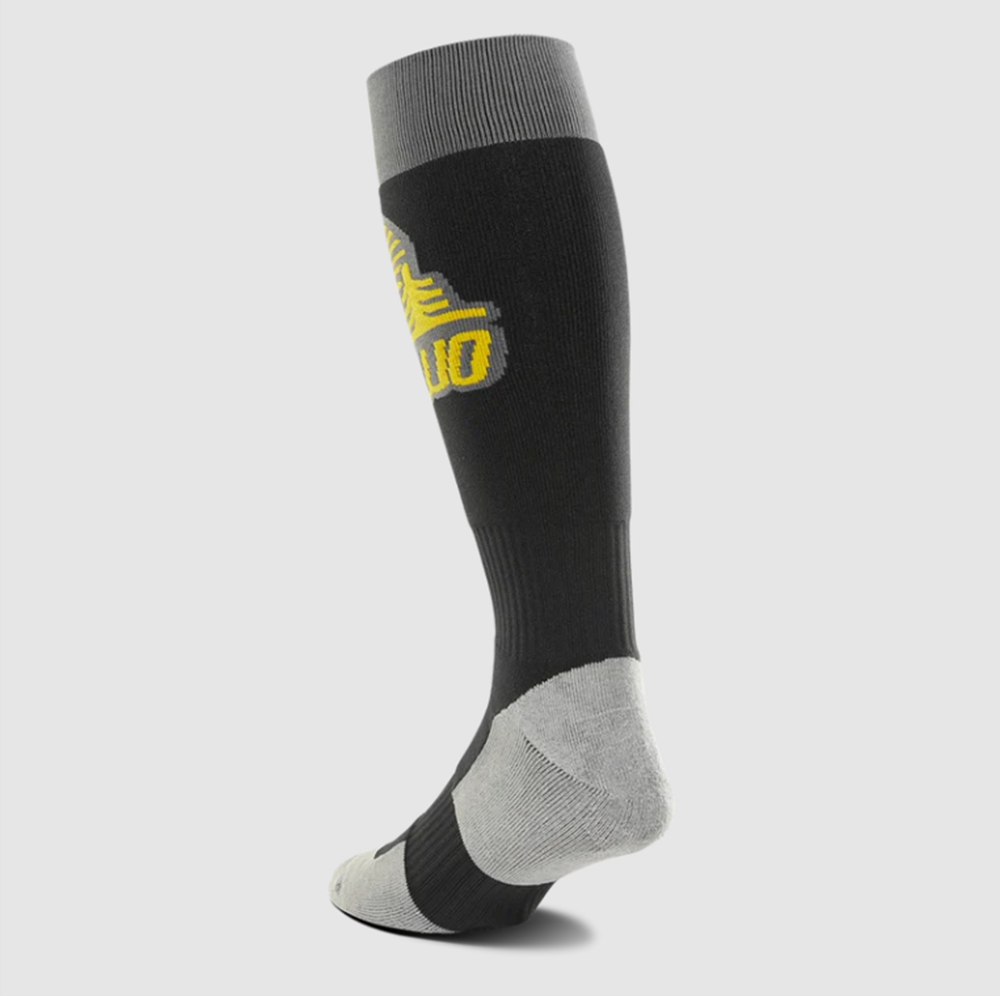 ThirtyTwo Halo Snow Socks Blk Char L/XL 9-14