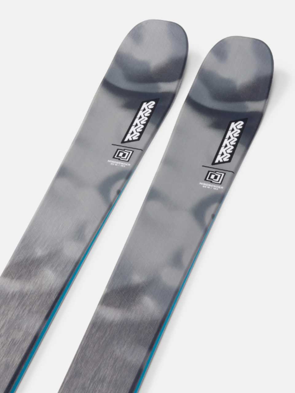 K2 Mindbender 85 Womens Quickclick M3 10 Skis Grey Blue 156