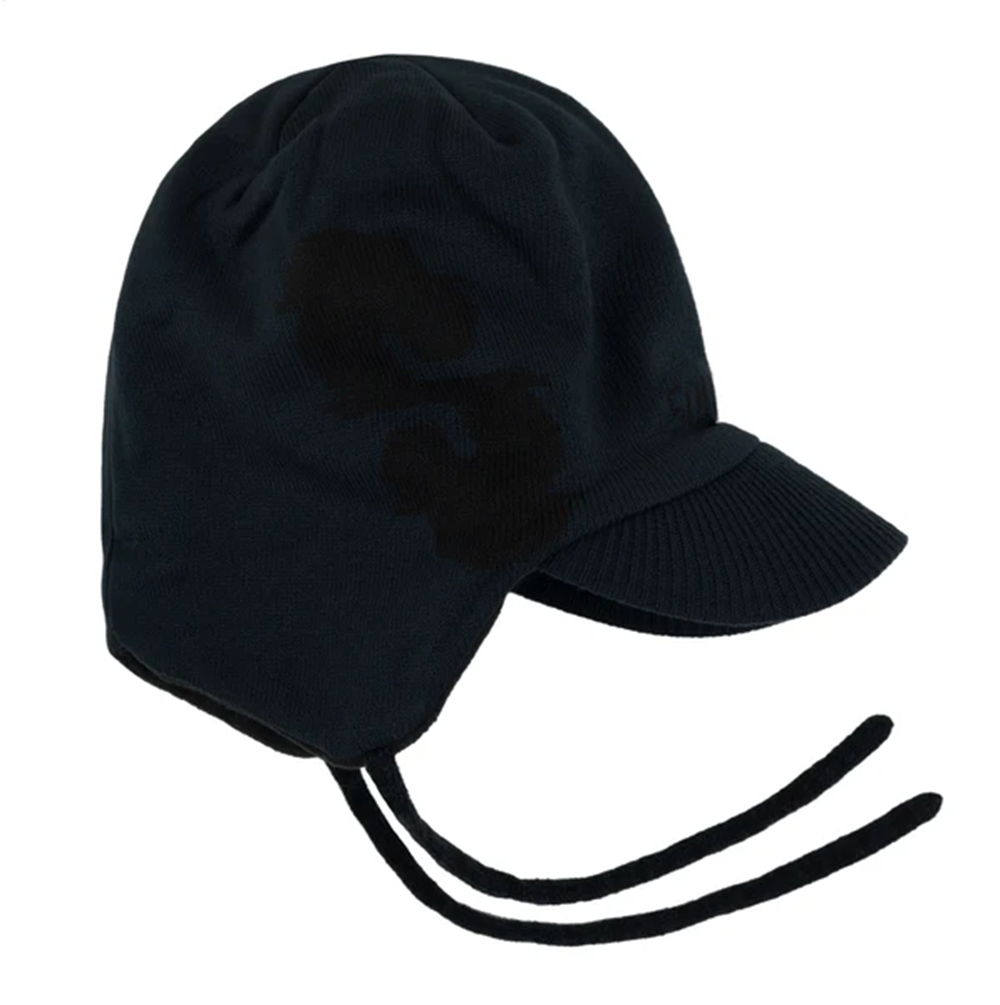 Souvenir Knit Visor Cap Black One Size