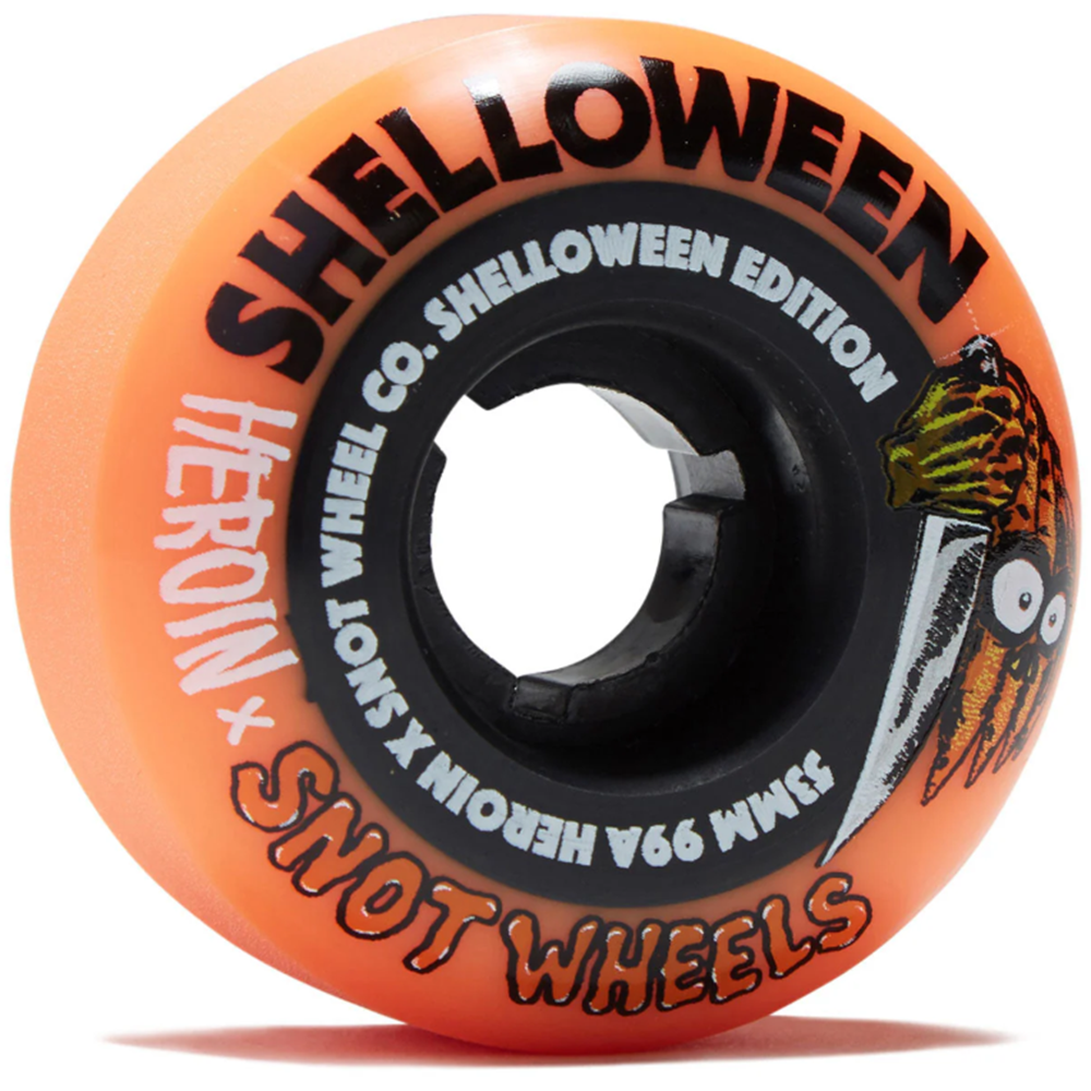 Snot Shelloween Wheels Set Orange Black 53mm/99a