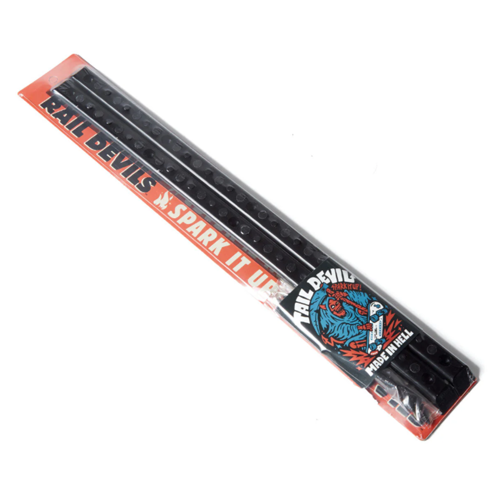 Tail Devil Rail Devils Deck Rails 2pack Black 14inch