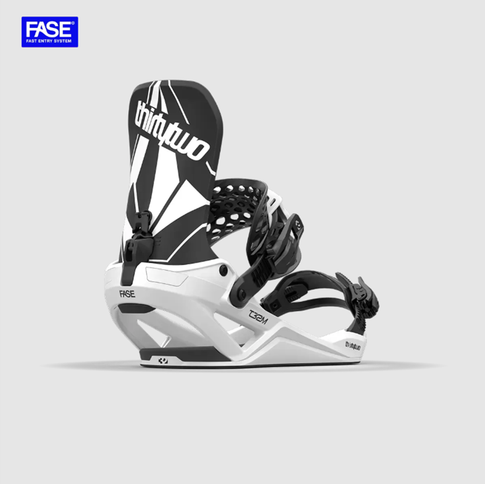 ThirtyTwo T32M Team FASE Bindings 2026 Volcom Black White Large (Demo)
