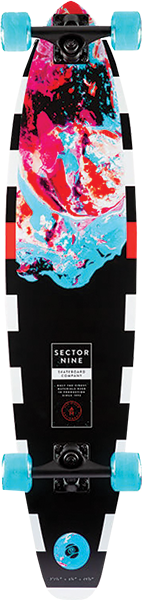 SECTOR 9 COSMOS CUTBACK SKATEBOARD COMPLETE-8.36X37.5