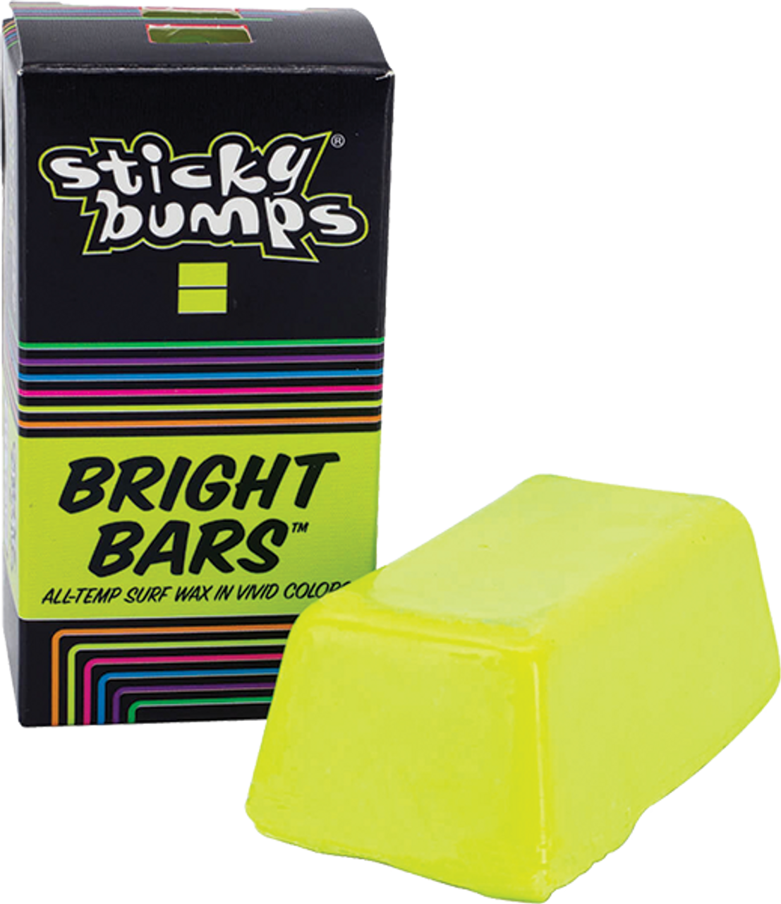 STICKY BUMPS BRIGHT BAR ALL-TEMP SOLAR JAM YEL SINGLE BAR