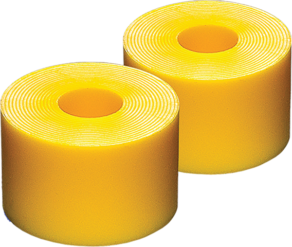 SEISMIC DEFCON BARREL 0.65" MED 77A SUNRAY YEL 2pc